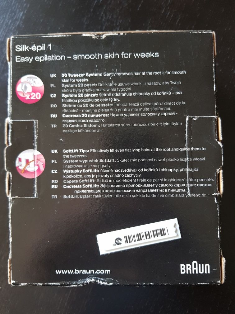 Depilator Braun Silk-epil 1