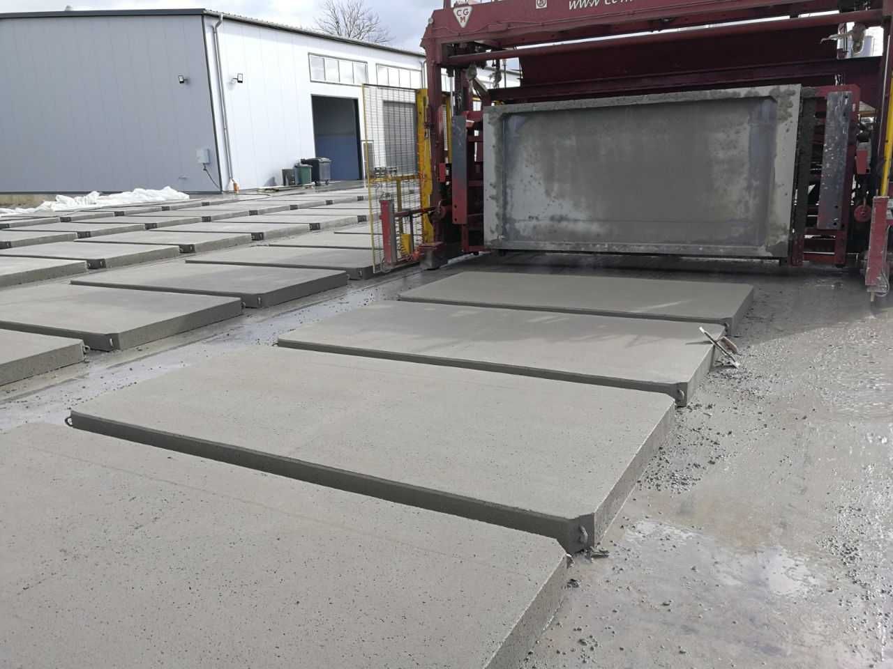 Płyty drogowe MON 300x100x15 / betonowe / podwójnie zbrojone
