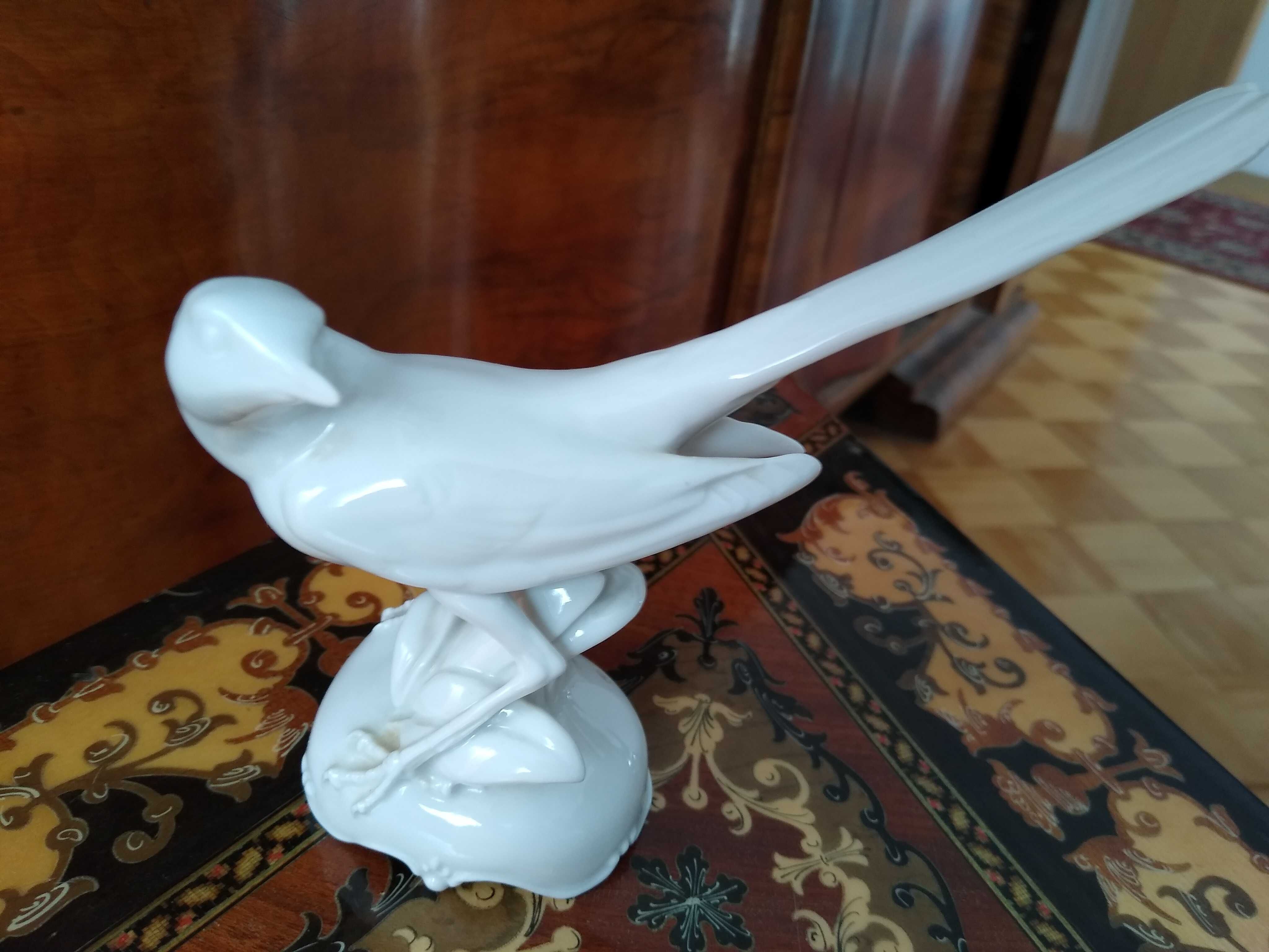 Rosenthal figurka porcelanowa ptak sroka