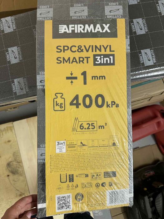 Podklad pod panele AFIRMAX SPC&VINYL Smart 3in1