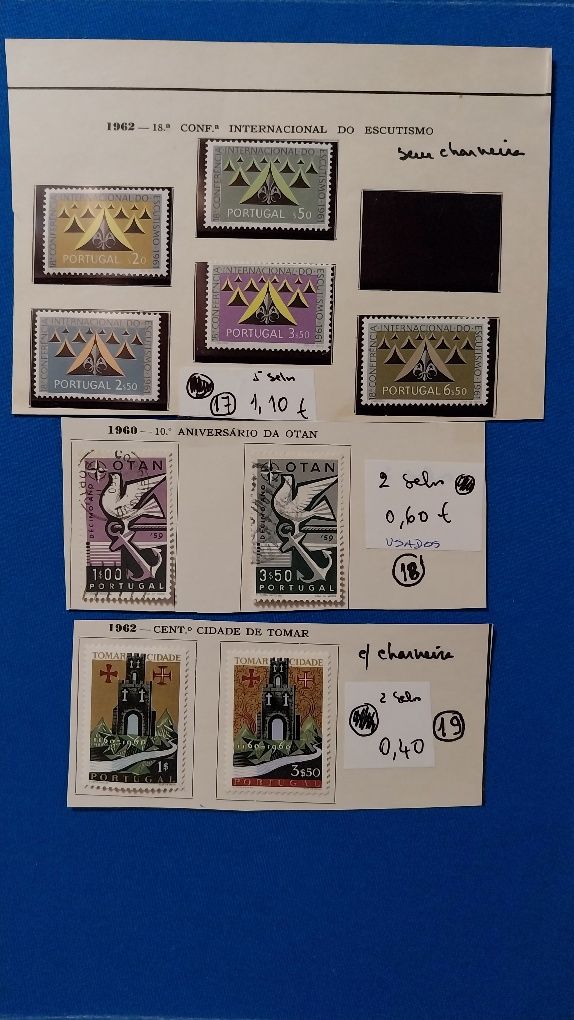 Selos de Portugal-Anos 60/70 -Ref.11/05