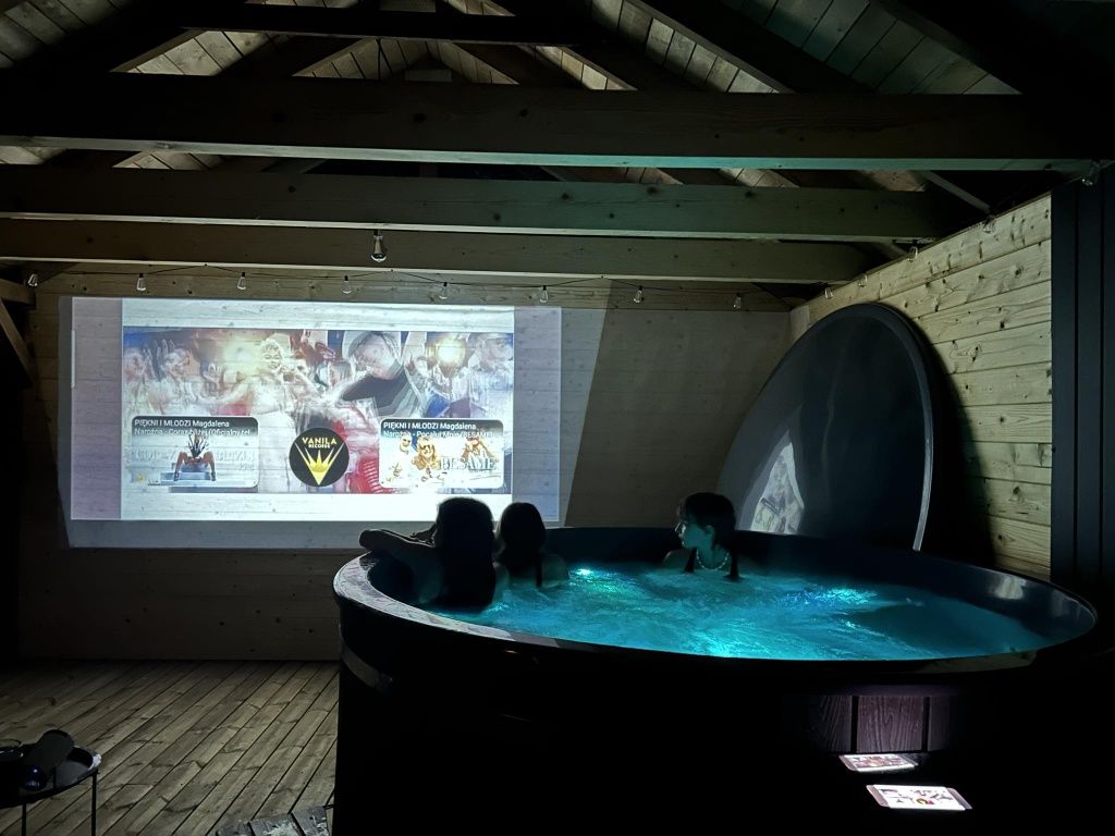 Mazury. Domek do wynajęcia Gorąca Balia z jacuzzi