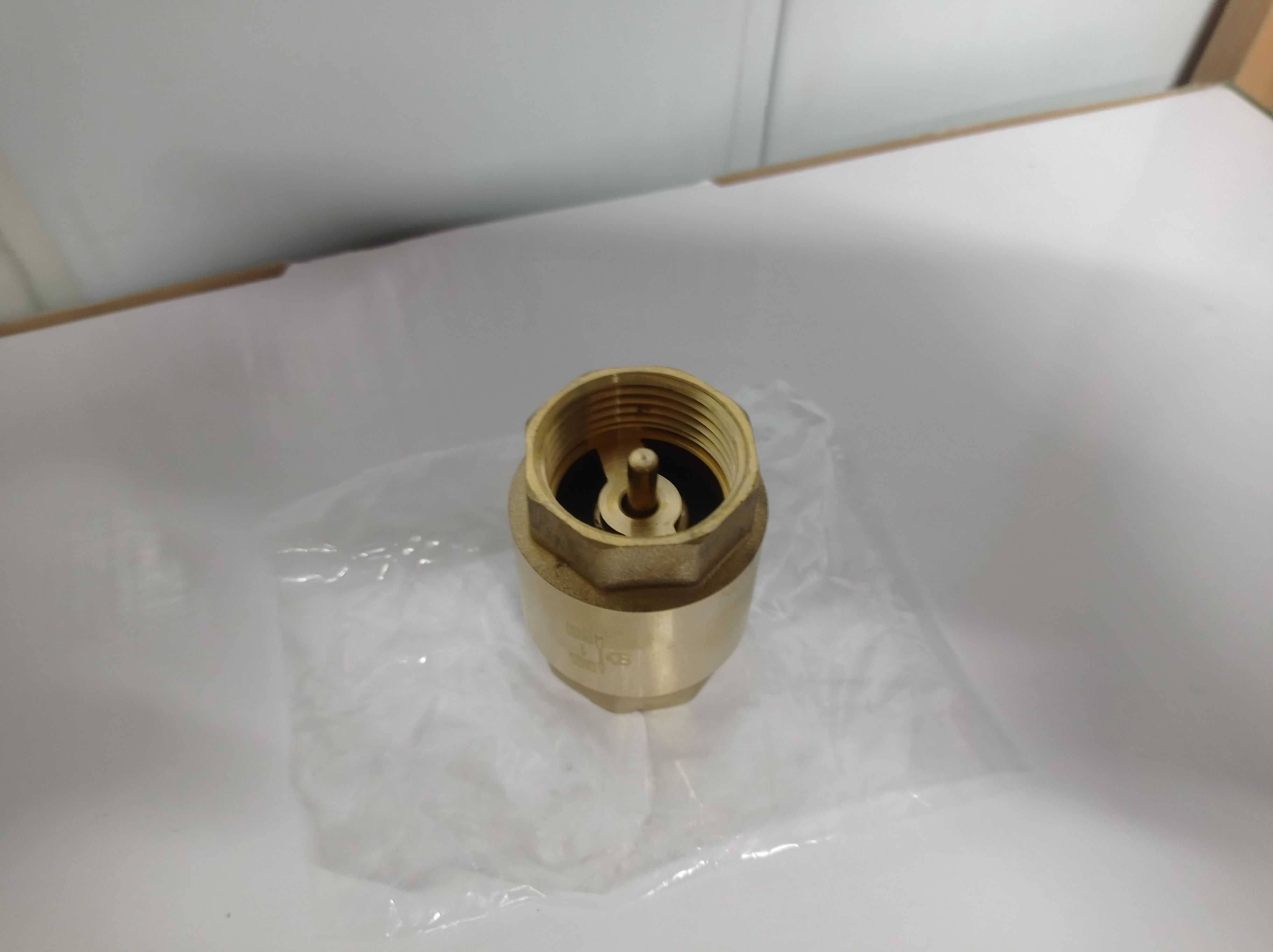 Латунный обратный клапан 1 дюйм для систем водоснабжения и отопления