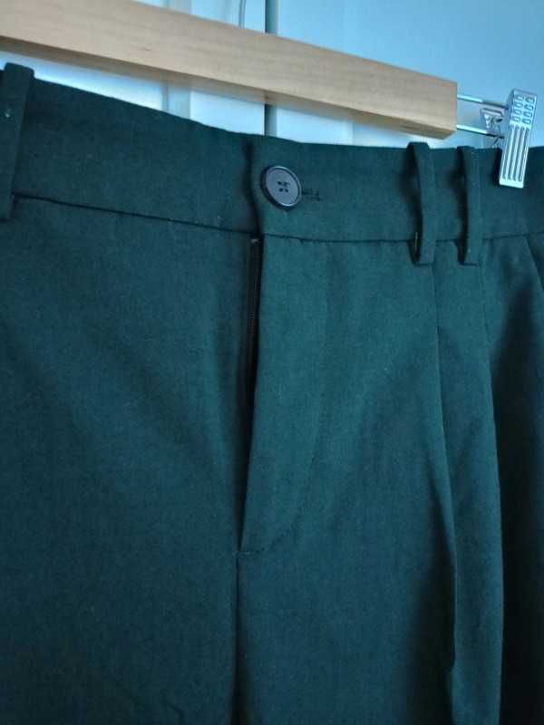 Zara eleganckie grafitowe spodnie NOWE