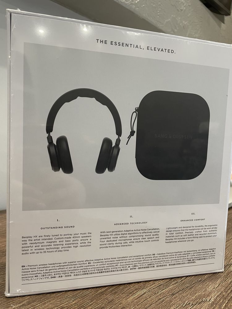Навушники Bang & Olufsen Beoplay HX Black Anthracite