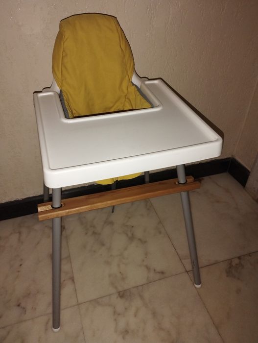 Conjunto cadeira refeição papa bebe