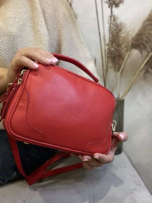 Шкіряна сумка Італія Virginia Conti Висока якість