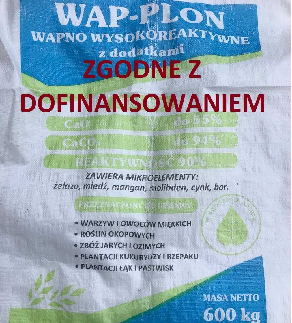 Wapniak wapno granulowane Kredowe nawozowe i magnezowe od PRODUCENTA!!