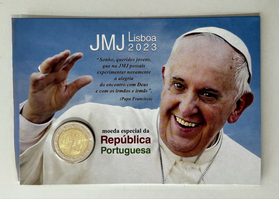 Moeda Comemorativa JMJ Lisboa 2023