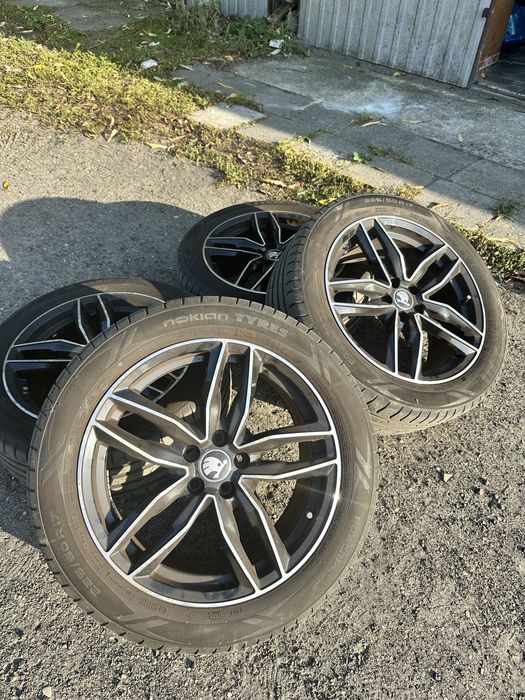 Koła 17 5x100 opony 22r!!!