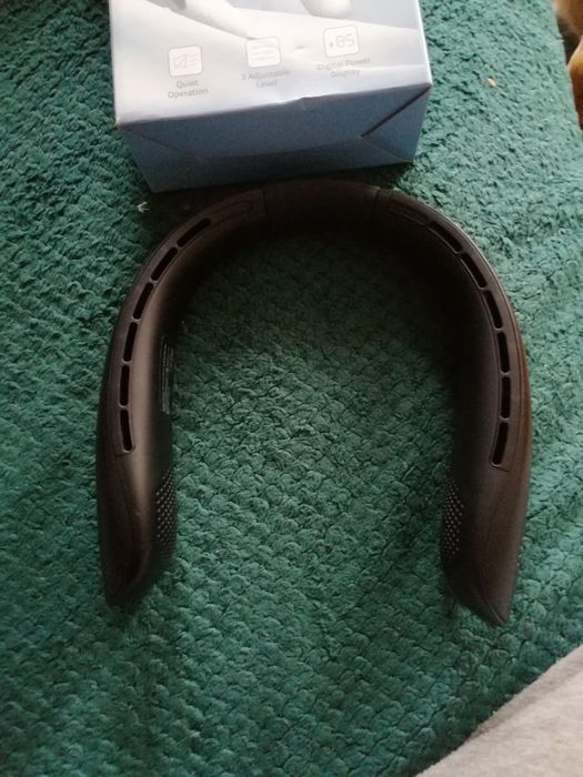 Wentylator na szyję, półprzewodnik USB, Dual Cooling Bladeless Fast Co