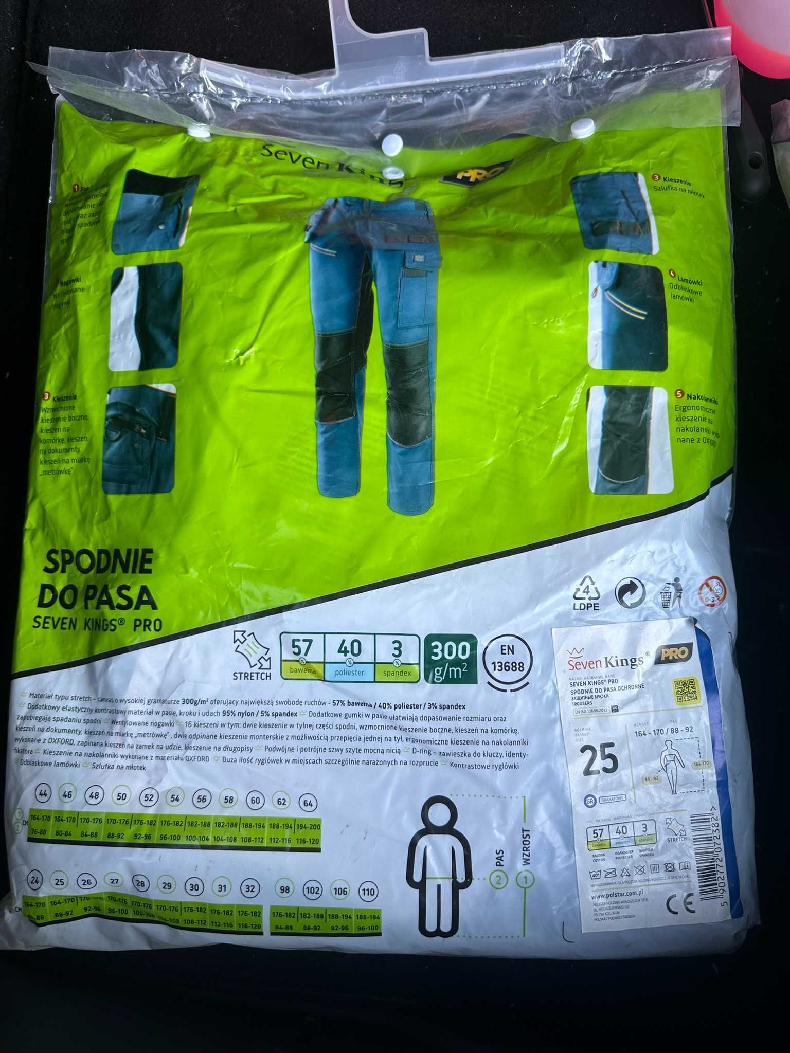 Seven Kings spodnie do pasa pro granatowe r. 25