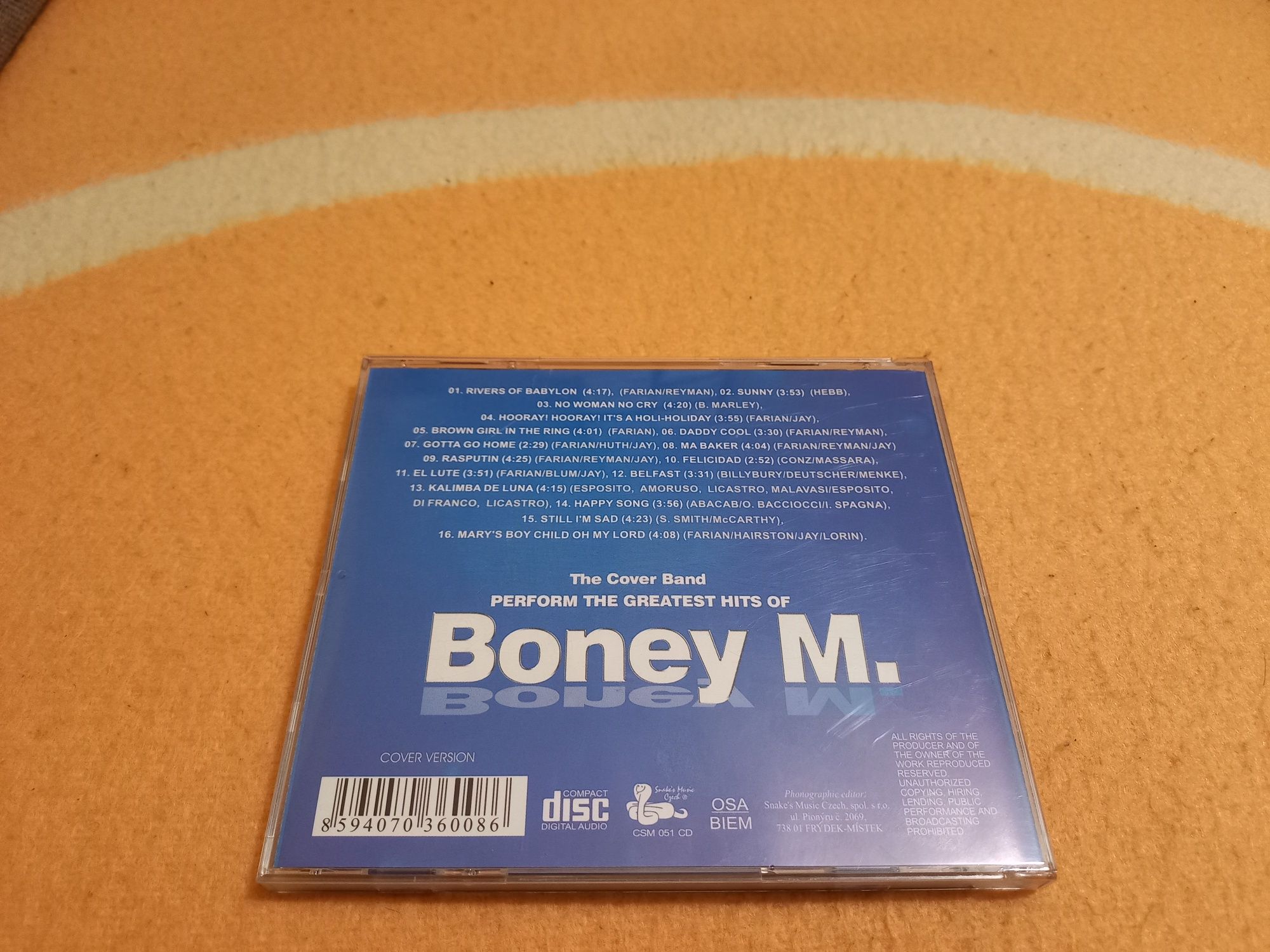 Do sprzedania mam płytę Boney M.