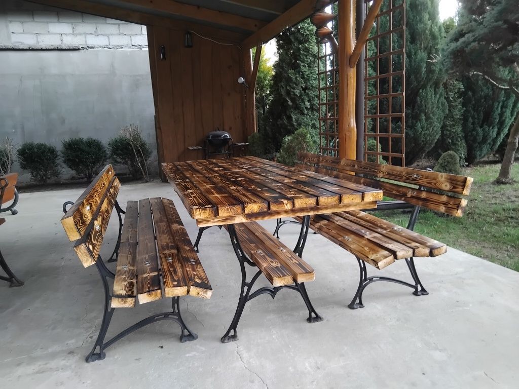Mebel ogrodowe duży zestaw