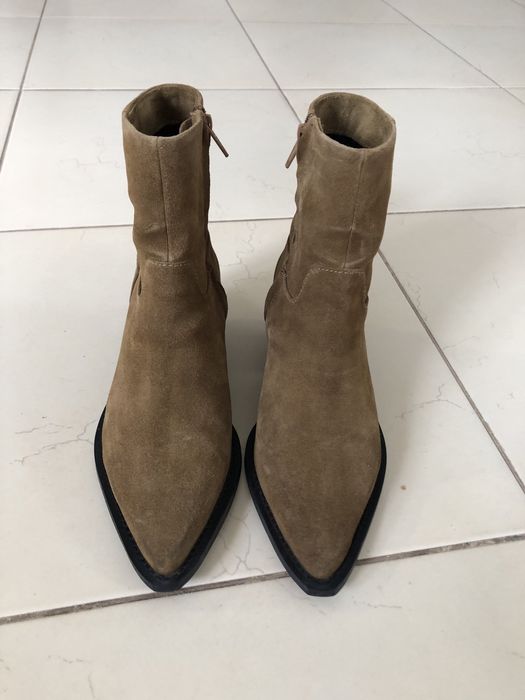 Казаки ботильоны zara 36 размер