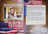 Blondynka na językach Angielski USA+CDmp3 NOWA