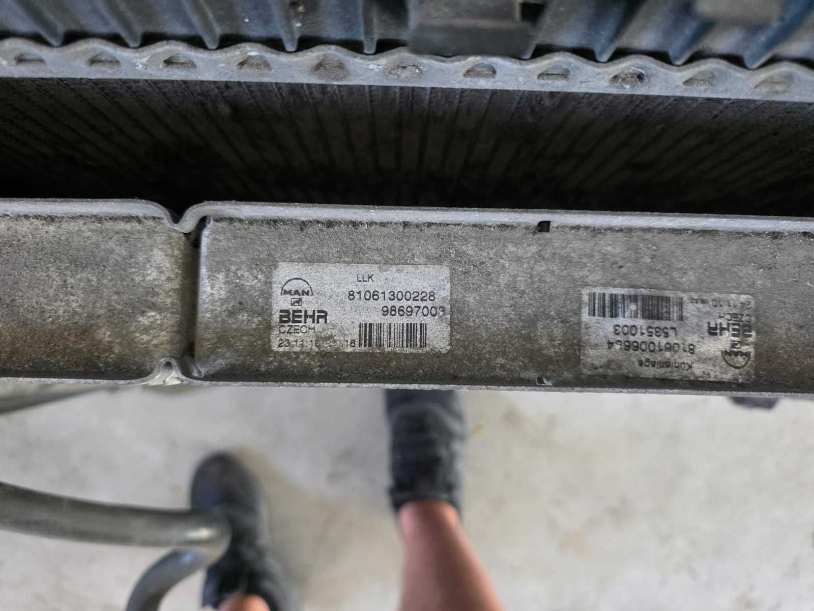 Chłodnica kompletna MAN TGL 8.180 EURO 5 2012R 180KM