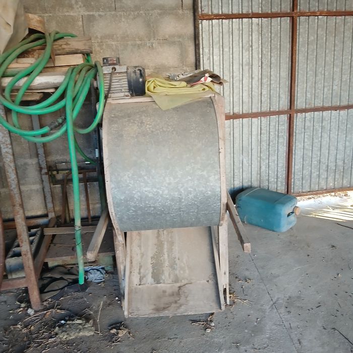 Limpador cereais com motor