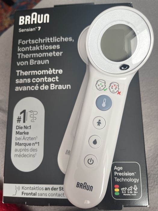 Bezdotykowy termometr Braun BNT400
