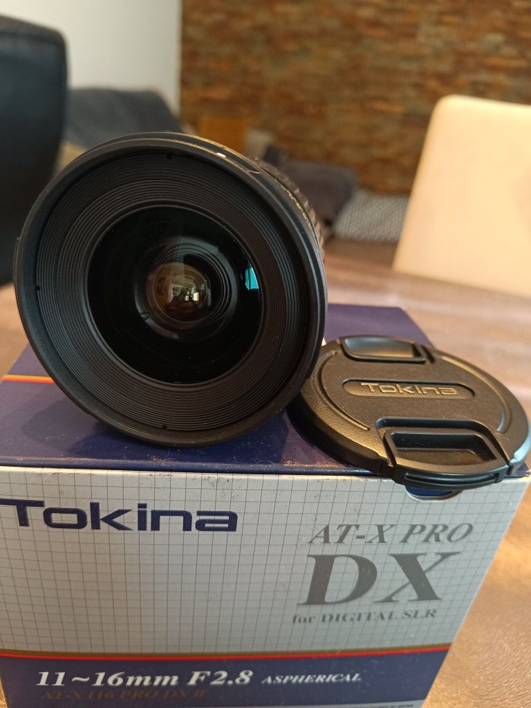 Objetiva Tokina 11-16 f2.8 Nikon