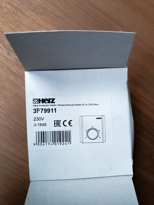 Elektroniczny termostat pokojowy, 230V AC