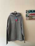 Oceans Apart Hoody XXL oversize unisex hoodie szara bluza z kapturem