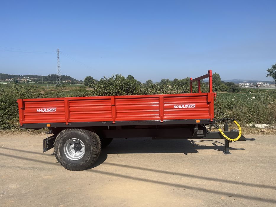 Reboque agricola tribasculante 5t