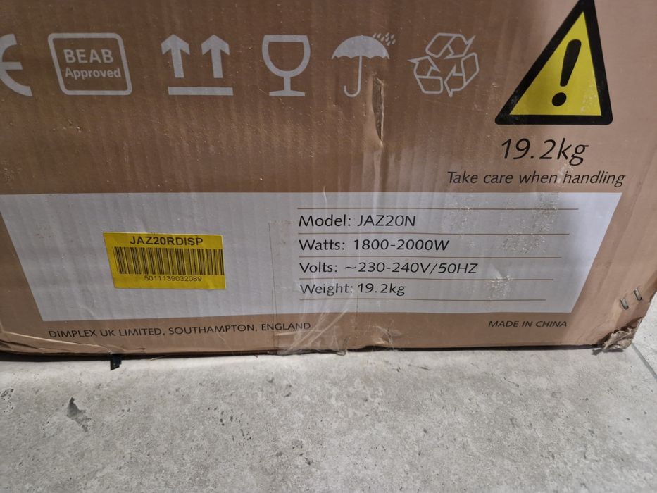 Kominek elektryczny wolnostojacy