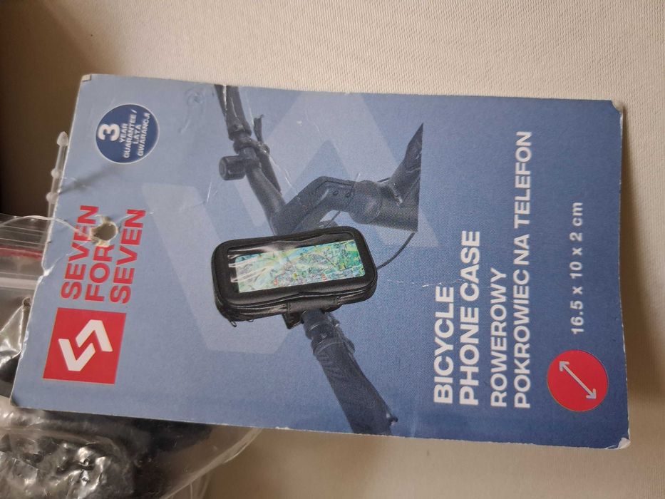 Rowerowy pokrowiec na telefon