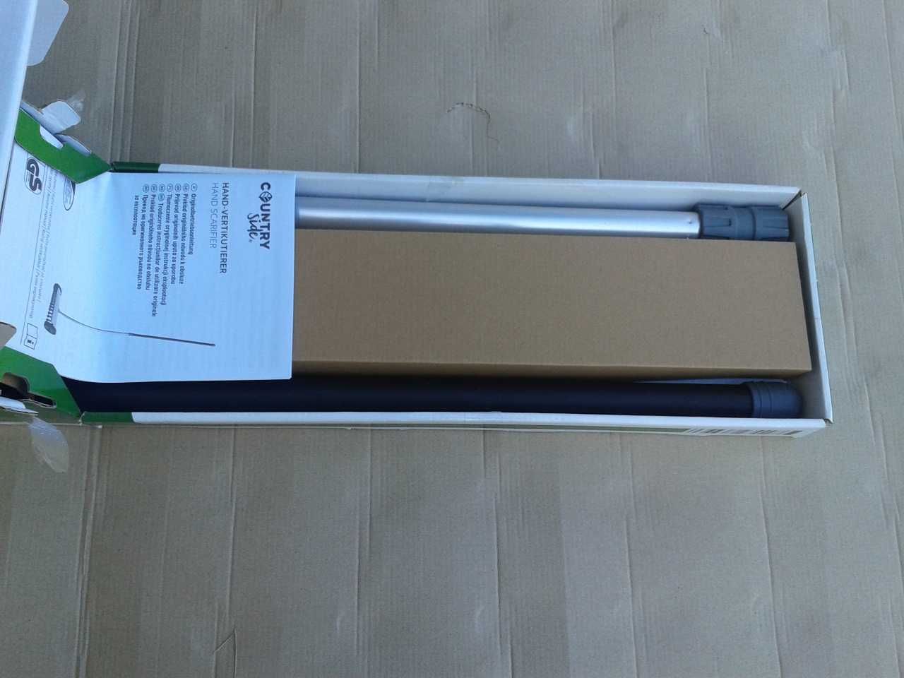 Country Side WERTYKULATOR ręczny na kółkach 32 cm trzonek 180 cm NOWY