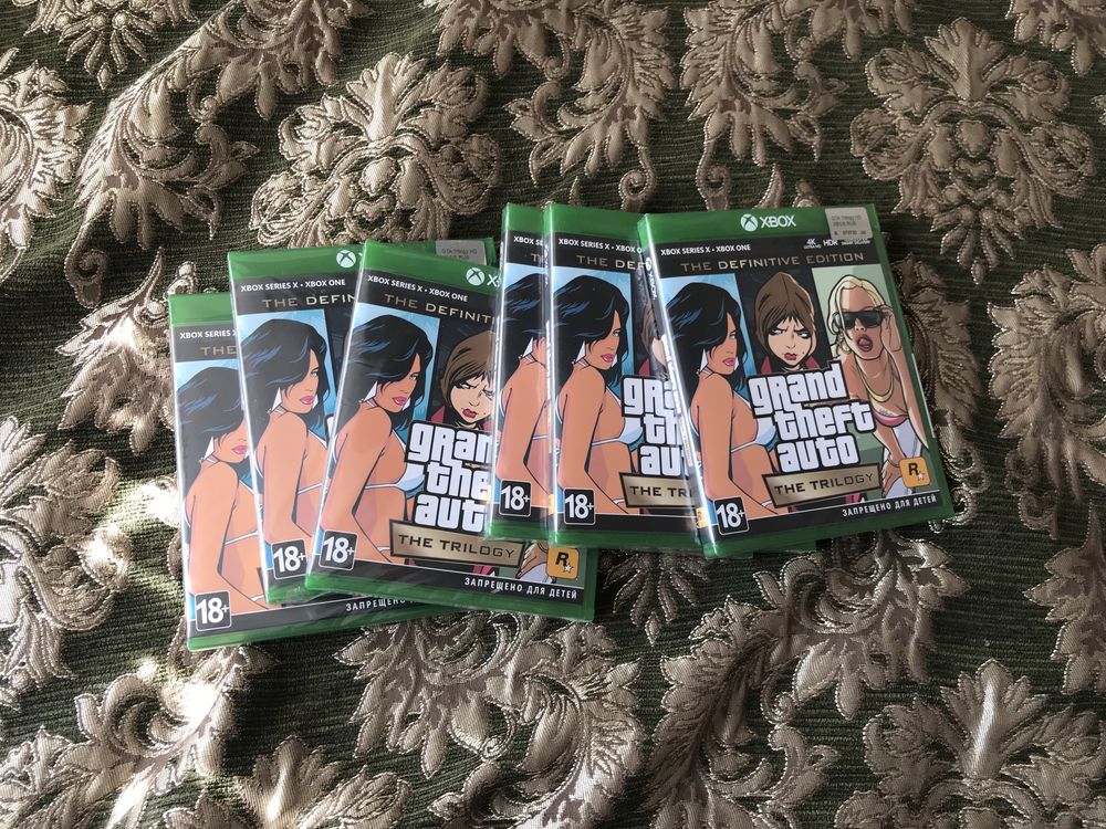 Лицензионные игры диски XBOX