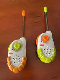 Walkie Talkies criança, Fisher Price