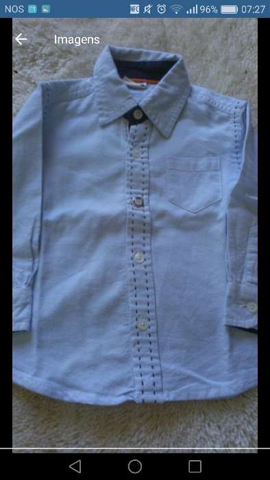 Camisa Prenatal 6/9