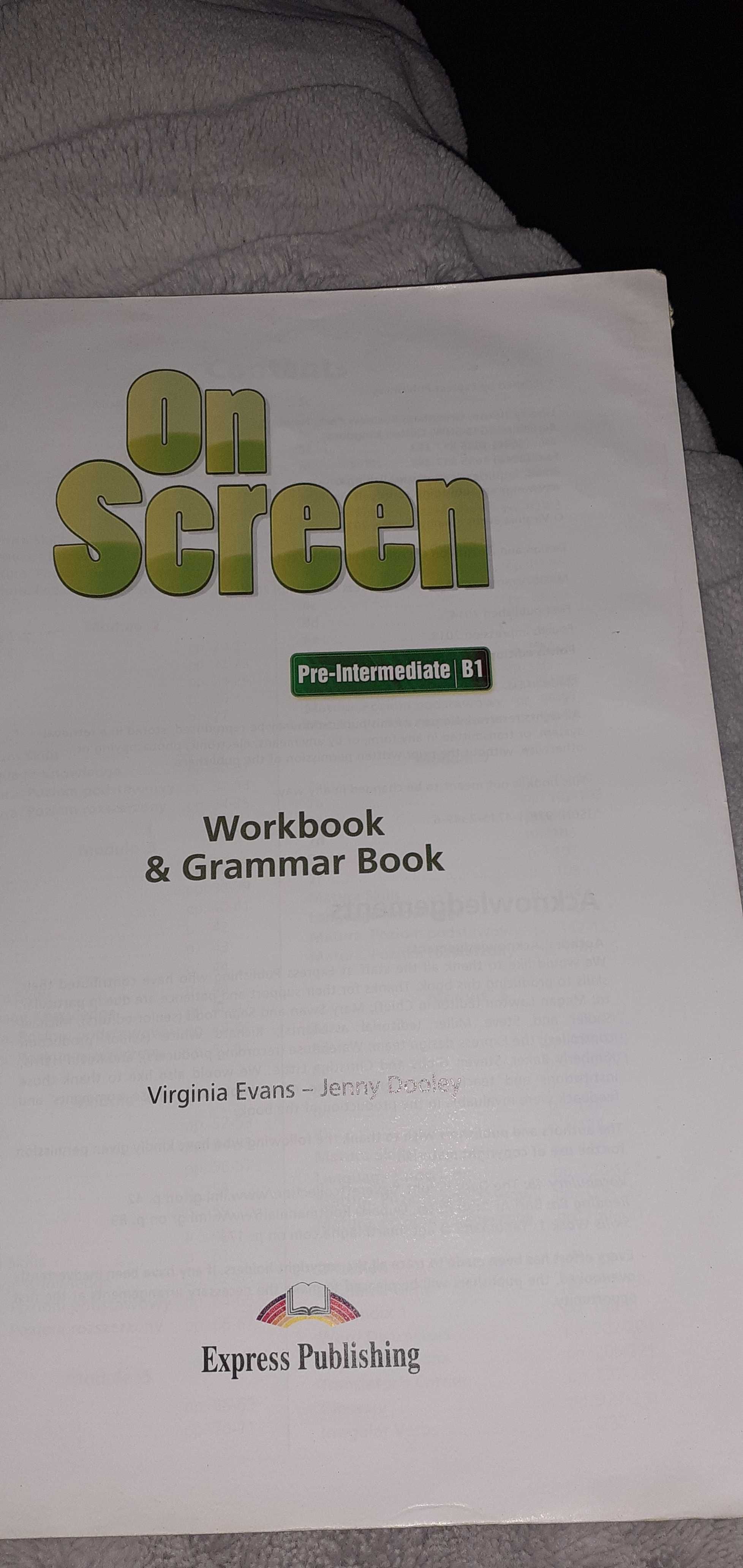 On Screen , Workbook & Grammar Book ,B1