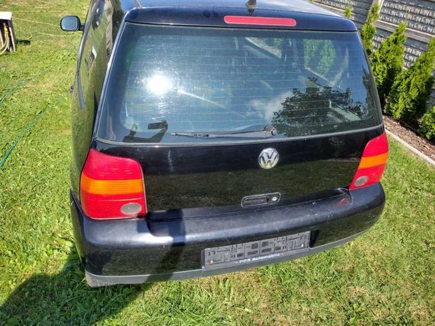 VW Lupo seat arosa tylna klapa czarna lakier 041 bez rdzy - ładna