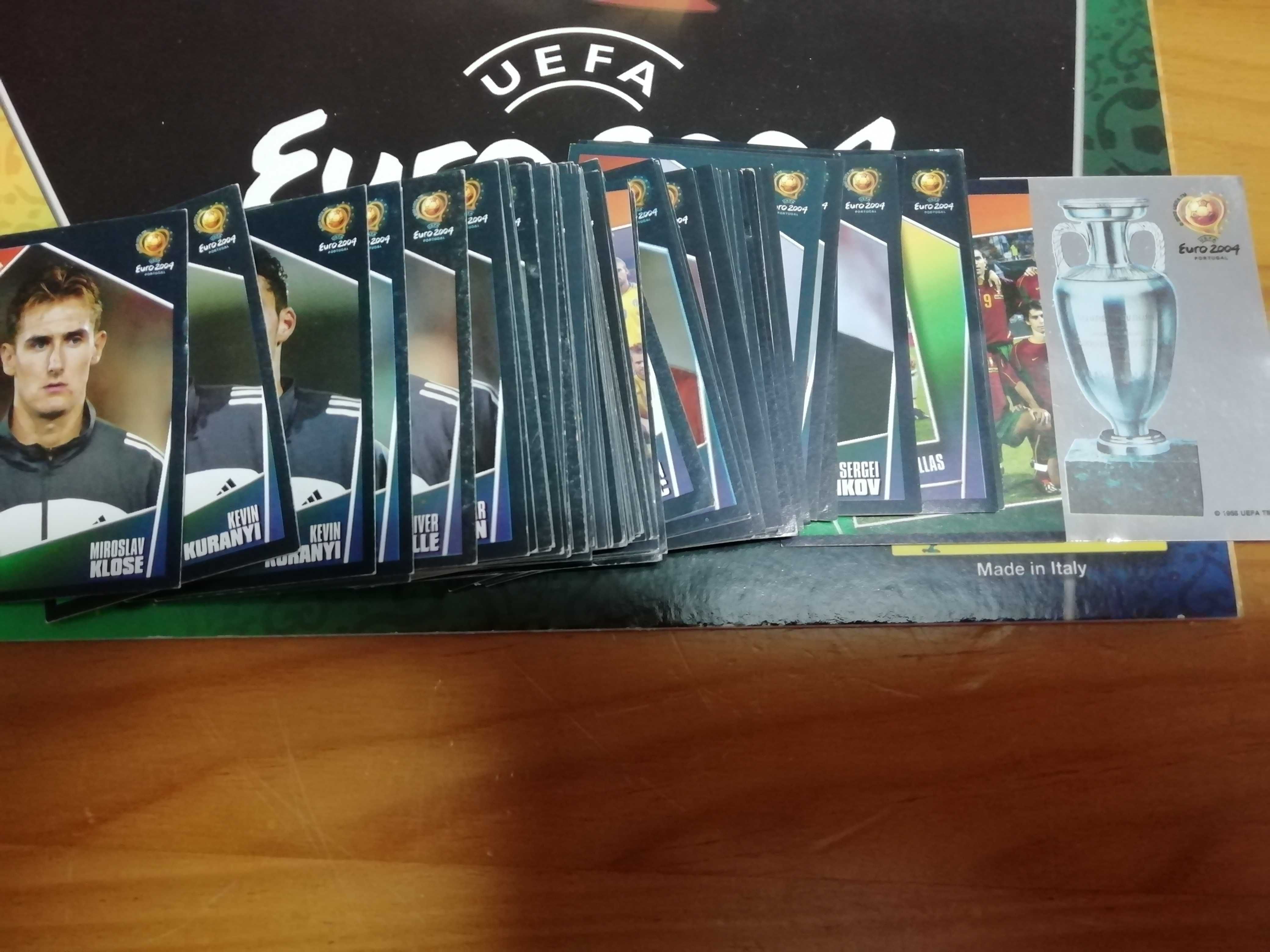 Cromos do Euro 2004 vendo /troco