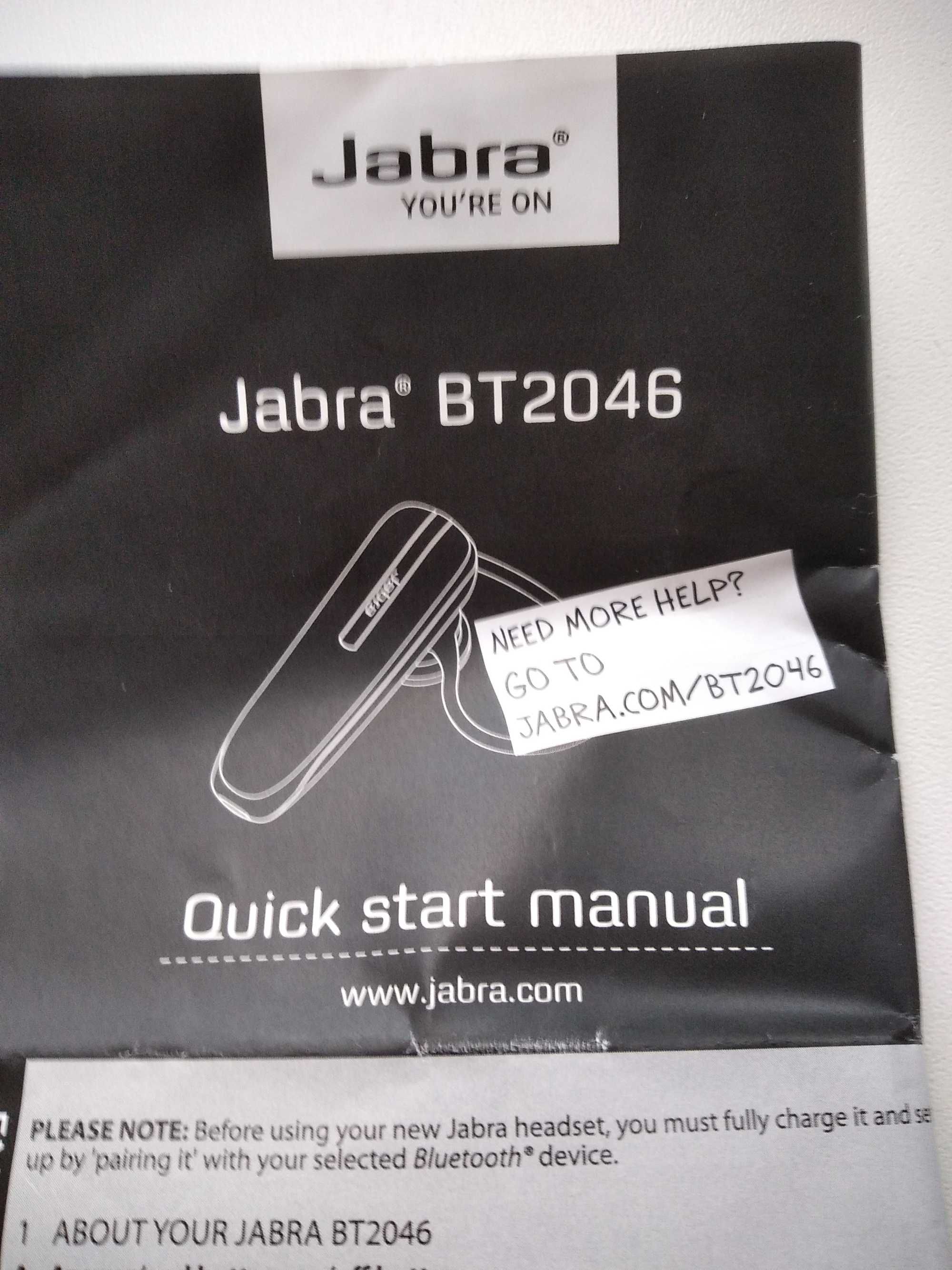 Беспроводная гарнитура Jabra BT2046 - новая!