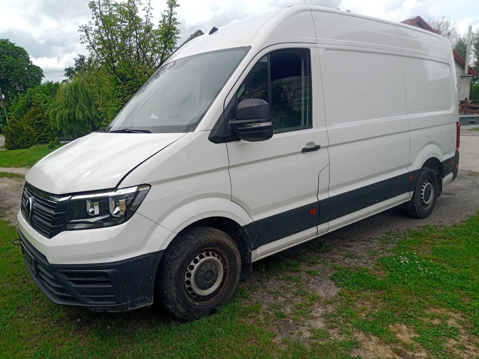 Vw Crafter 2.0 tdi 140km. L2H2 na jednej turbinie
