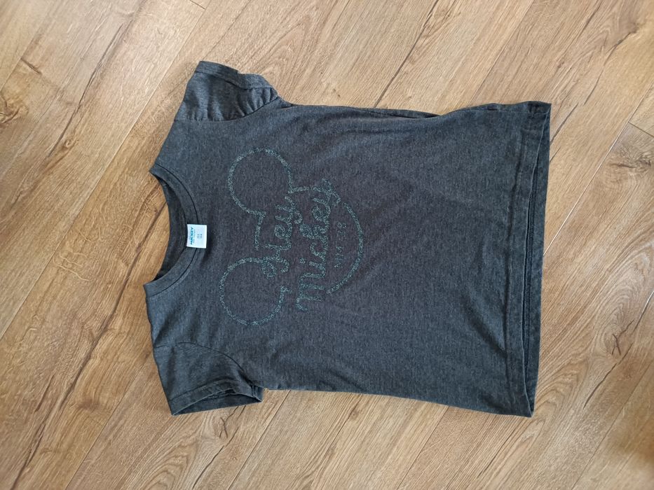 Koszulka dziewczęca r.146/152  New York, Mickey 2 szt.