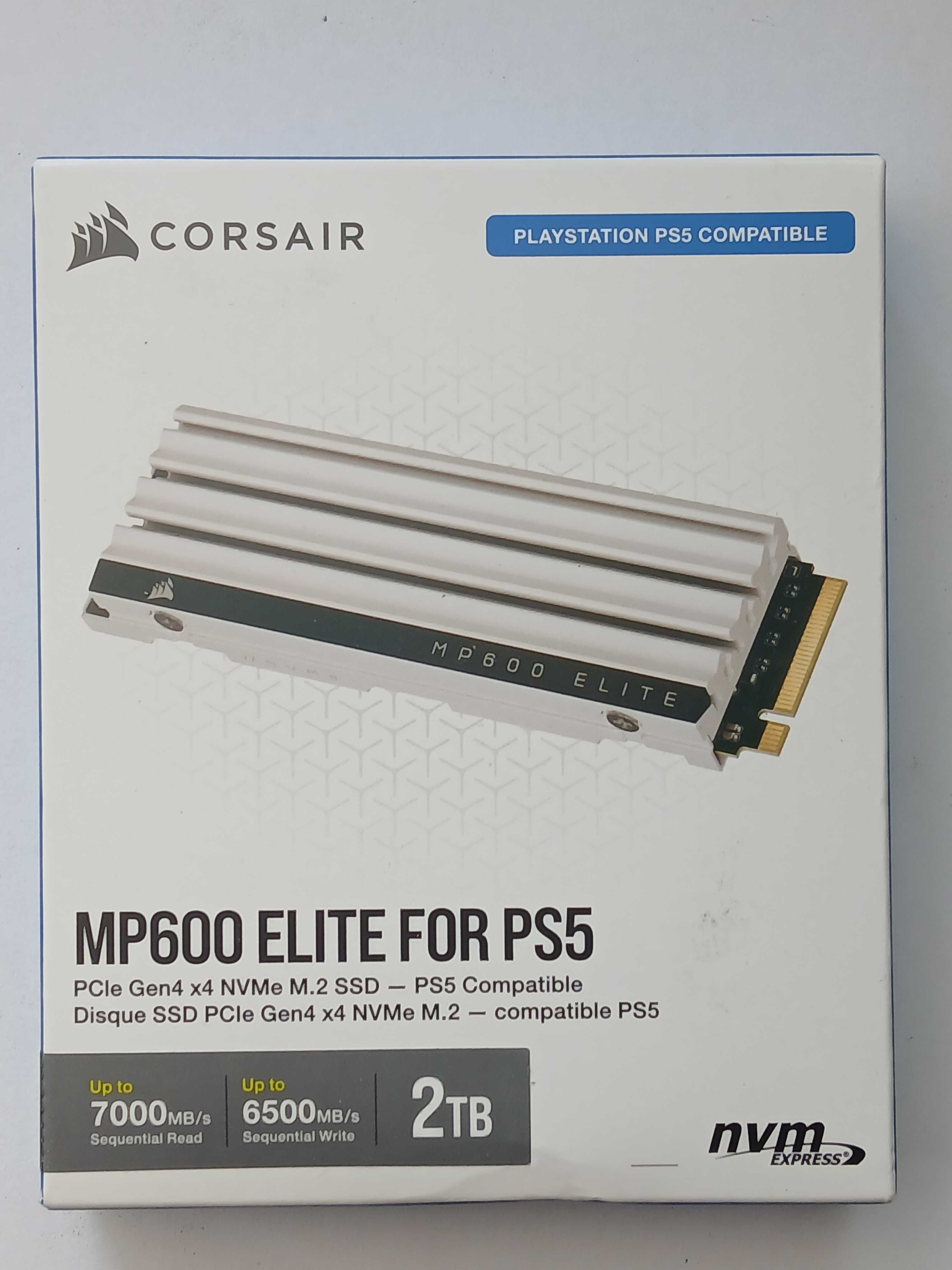 Dysk SSD do PS5 MP600 ELITE 2 TB PCIe Gen4 x4 NVMe 1.4 M.2*nowy*orygin