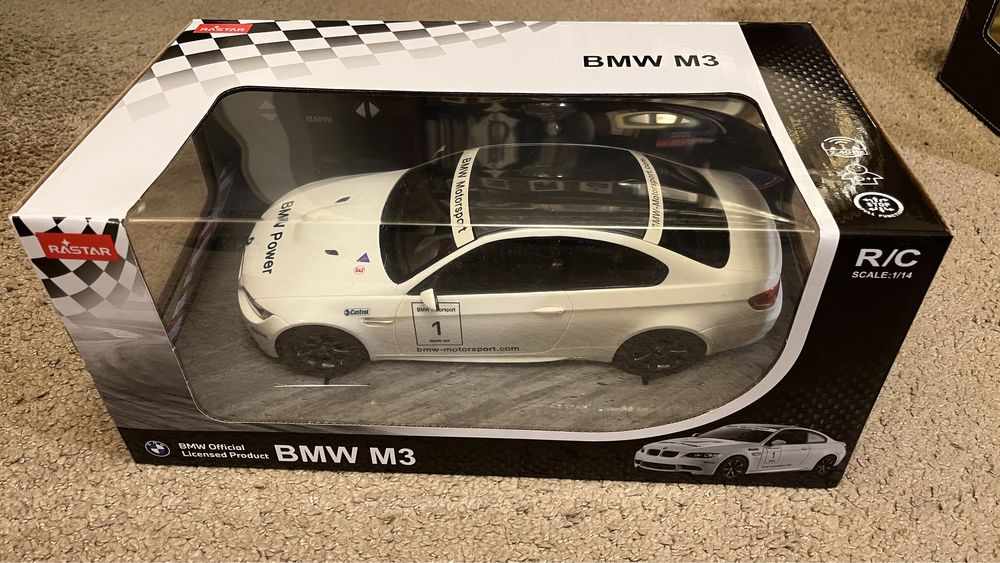 Komunia Oryginalne NOWE BMW M3 zdalnie sterowany duży 34 cm.