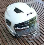 Kask motocyklowy Jiekai półotwarty z blendą, rozmiar ok. 60