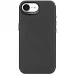 Etui Decoded Leather Backcover z MagSafe na iPhone 16e - czarne