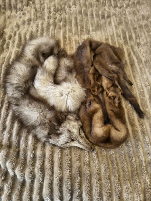 Stare wyrobu futrzarskie.