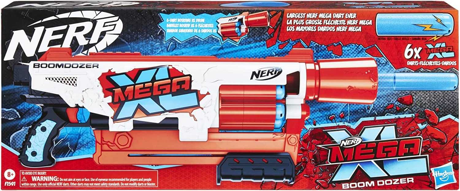 Нерф Мега XL Бульдозер Бластер NERF Mega XL Boom Dozer Blaster