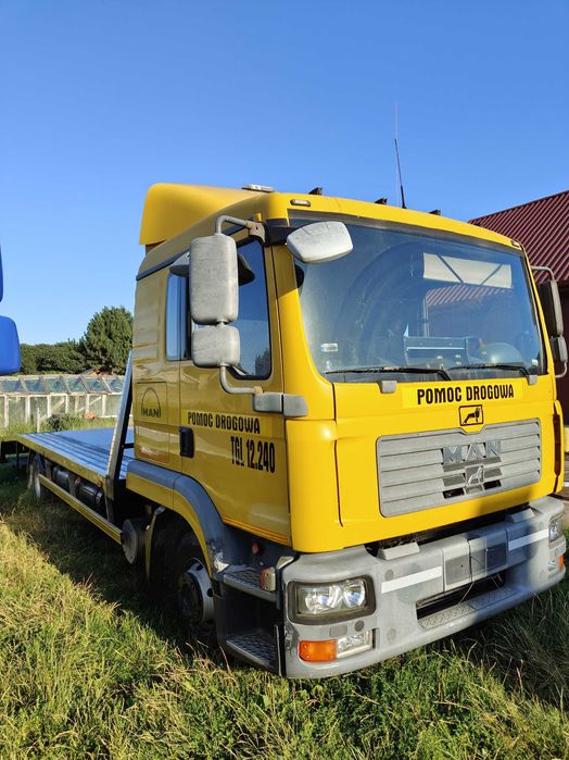 Man TGL 12.240 EURO 5 Laweta Autolaweta Pomoc Drogowa Najazd Ład 6600