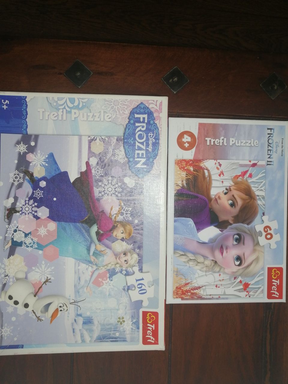 2x puzzle frozen kraina lodu 60 i 160 el.