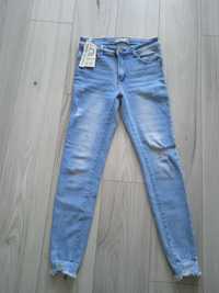 Spodnie jeans push-ap nowe r.38