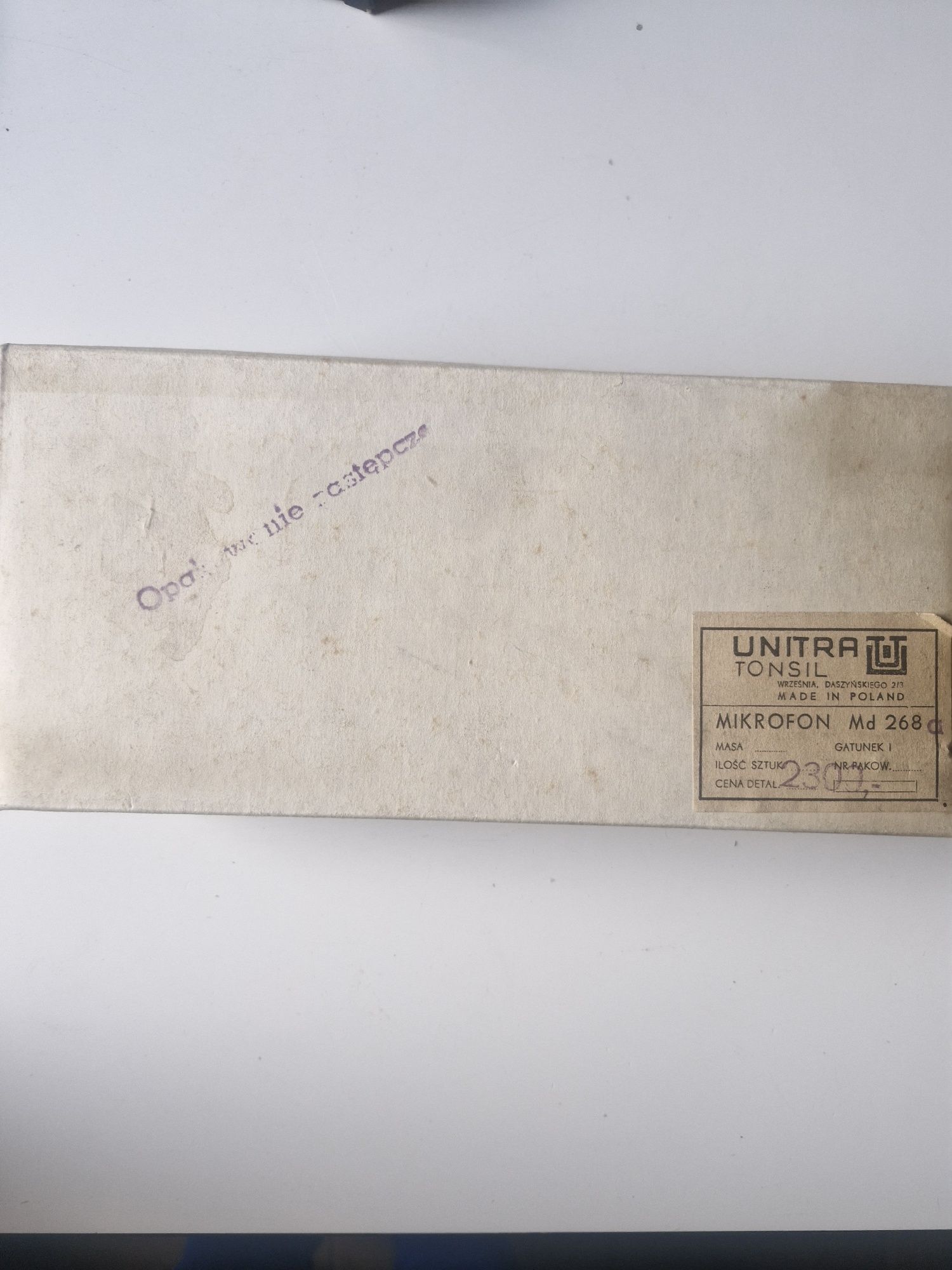 Mikrofon Unitra Tonsil