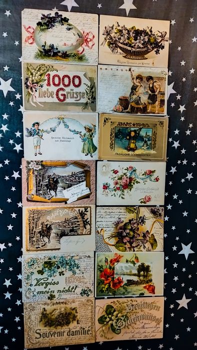 Старинные открытки. Антиквариат.